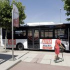 Autobús en Camaretas (Golmayo).