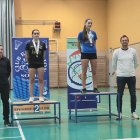 Jimena Ayllón subió dos veces al cajón del campeonato.