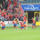 El Numancia ganaba en Salamanca 0-1 con un gol de Mario y dejaba casi sentenciado su ascenso a Primera División.