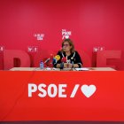 Esther Pérez, portavoz del PSOE en Diputación.