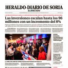 Portada de Heraldo-Diario de Soria.