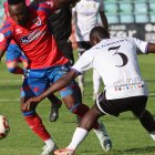 Góngora no tuvo suerte en el que era su segundo partido como titular con el Numancia.