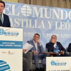 El consejero de Medio Amiente, Vivienda y Ordenación del Territorio, Juan Carlos-Suárez Quiñones, en el foro de El Mundo-Diario de Castilla y León.