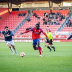 Moustapha Gning durante el encuentro del pasado sábado ante el Marino.