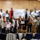 Foto de familia en el Centro Cultural Gaya Nuño.