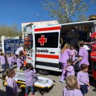 Actividad sanitaria en el centro infantil Gloria Fuertes de Soria, una de las participantes en el estudio.