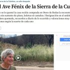 'Nelly, el Ave Fénix de la Sierra de la Culebra', reportaje de Alicia Calvo premiado en la XXXVIII edición del Premio de Periodismo Francisco de Cossío.