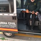 'Oficina' móvil del servicio de Intervención de Armas de la Guardia Civil.