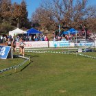 Un cámara dando cobertura al Campo a Través Internacional de Soria.