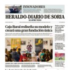 Portada de Heraldo Diario de Soria del 12 de noviembre de 2024.