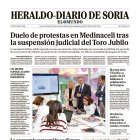 Portada de Heraldo Diario de Soria del 14 de noviembre de 2024