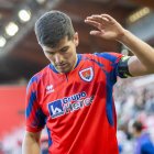 El Numancia ha bajado su rendimiento en el último mes de competición, en la imagen el capitán Bonilla.