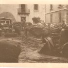 Imagen de las inundaciones de Valencia en 1957.