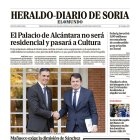 Portada de Heraldo Diario de Soria del 23 de noviembre de 2024.