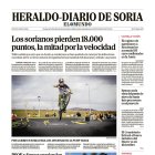 Portada de Heraldo Diario de Soria del 24 de noviembre de 2024.