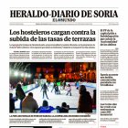 Portada de Heraldo Diario de Soria del 30 de noviembre de 2024