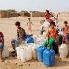 Pueblo en África en una foto de Unicef