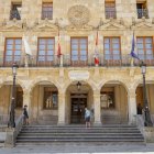 Edificio del Ayuntamiento, en la plaza Mayor de Soria.