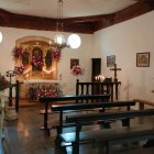 Interior de la ermita de Santa Bárbara, en la capital soriana.