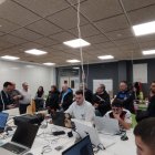 Una imagen de la visita.