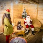 Primeras visitas y deseos de Navidad.