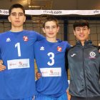 Los tres jugadores del club soriano que han sido convocados con la selección Sub16