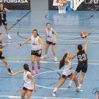 Las jugadoras del Semillas Adolfo Martínez en un encuentro.