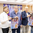 Manrique, Moreno, Delgado y Cedazo durante la presentación del evento.