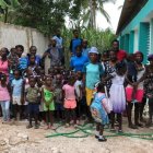 Beneficiarios del proyecto solidario en torno al agua de la Fundación Pedro Navalpotro