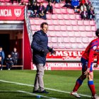 Aitor Calle en el encuentro de la pasada jornada ante el Guijuelo.