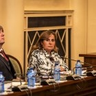 Esther Pérez, portavoz del PSOE en la Diputación de Soria.