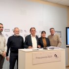 Enrique Rubio, José Antonio de Miguel, Benito Serrano, María José Jiménez y Jesús Peregrina.