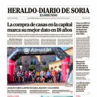 Portada de Heraldo-Diario de Soria de 30 de diciembre de 2024