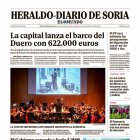 Portada de Heraldo Diario de Soria del 31 de diciembre de 2024