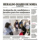 Portada de Heraldo Diario de Soria del 3 de enero de 2025.