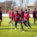La plantilla del Numancia regresó a los entrenamientos el pasado día 30.
