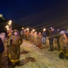 Los Reyes Magos también visitan a los vecinos de El Burgo de Osma antes de su gran noche.