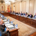 Un momento del pleno de Diputación.
