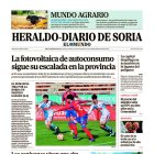 Portada de Heraldo-Diario de Soria de 13 de enero de 2025