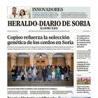 Portada de Heraldo-Diario de Soria de 14 de enero de 2025.