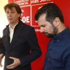 Carlos Martínez y Luis Tudanca en una imagen de archivo.