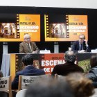 El consejero de Cultura, Gonzalo Santonja, y el director general de Turismo, Ángel González Pieras,en la presentación de la propuesta de la Junta para Fitur 2025.