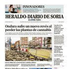 Portada de Heraldo-Diario de Soria de 21 de enero de 2025.