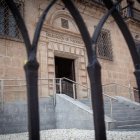 Entrada a la delegación de Hacienda en Soria.