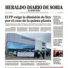 Portada de Heraldo Diario de Soria de 23 de enero de 2025
