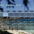 Imagen de una de las páginas del calendario.