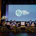 El alcalde de Soria participa en el Foro de Ciudades Intermedias en Cuenca (Ecuador) .