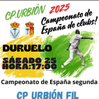 Cartel de la velada del sábado en Duruelo.