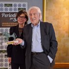 Ha recibido el premio Manuel Núñez Encabo, actual presidente de la Fundación Antonio Machado.