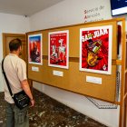 Carteles finalistas en una anterior edición del concurso.